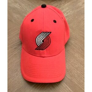Portland Trail Blazers NBA Cap Hat Red Adjustable Ultimate Fit Performance NWOT